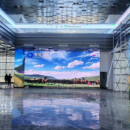 200万预算，led显示屏厂家可以为展厅展馆设计出哪些led显示屏？