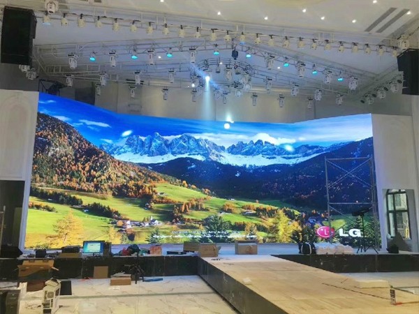 郑州企业大厅展示屏