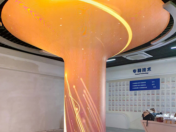 当LED显示屏遇见展馆展示，呈现美丽光影！