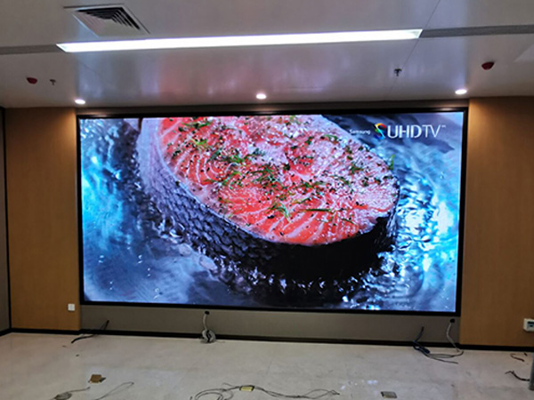 智显立诺led显示屏助力郑州市某政府会议室展示宣传